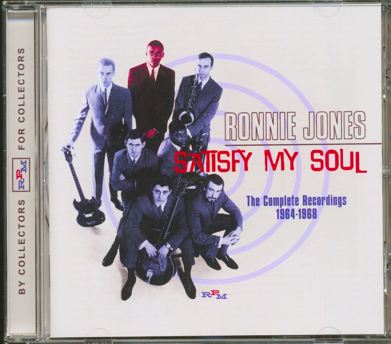 Ronnie Jones - Satisfy My Soul - The Complete Recordings 1964-1968 (CD) Ronnie Jones - Satisfy My Soul - The Complete Recordings 1964-1968 (CD)