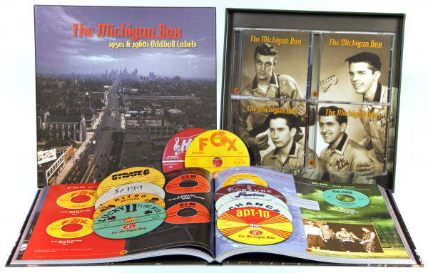 The Michigan Box 1950s - 1960s Oddball Labels (10-CD Box)