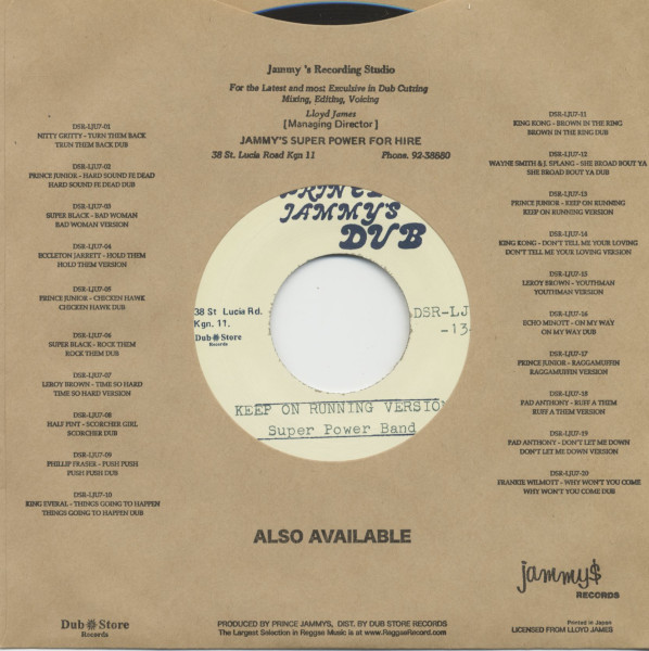 Keep On Running (7inch, 45rpm)