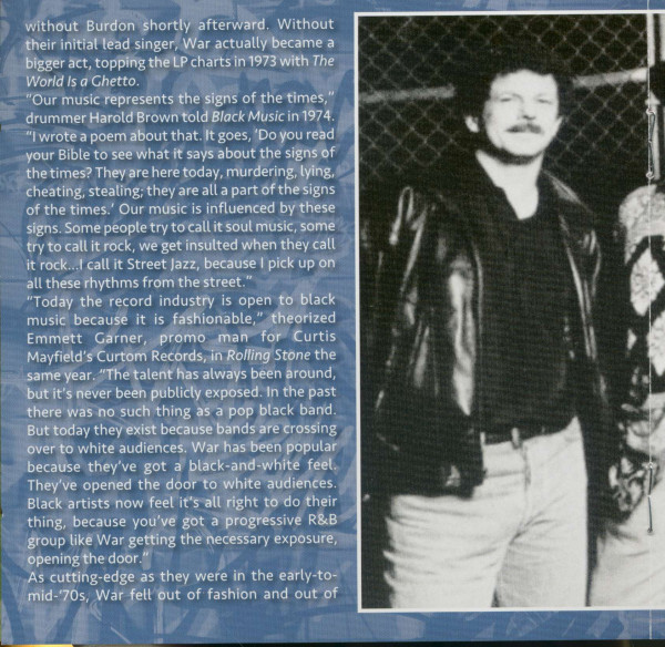 5. Bild von The War: New York November '92 (2-CD)