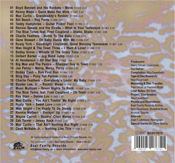 Vol.44 - That'll Flat Git It! - Rockabilly & Rock 'n' Roll From The Vaults Of King, Federal, Audio