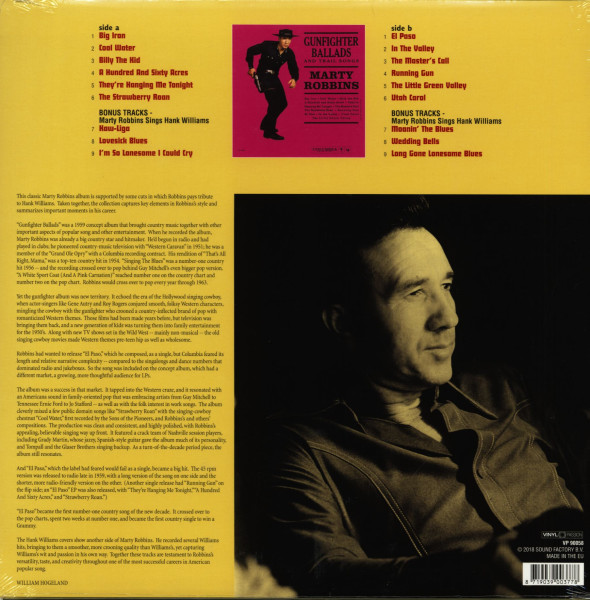Gunfighter Ballads And Trail Songs (LP)