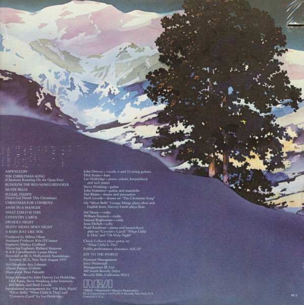 Rocky Mountain Christmas (LP, Cut-Out)