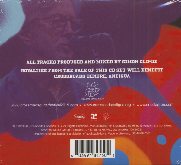 Eric Clapton's Crossroads Guitar Festival 2019 (3-CD)