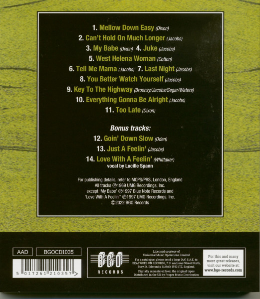 Blues With A Feeling (CD)