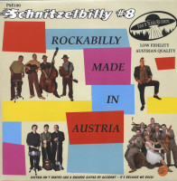 Vorschau: Schnitzelbilly No.8 - Rockabilly Made In Austria (7inch, colored Vinyl, EP, 33rpm, Ltd.) Vorschau: Schnitzelbilly No.8 - Rockabilly Made In Austria (7inch, colored Vinyl, EP, 33rpm, Ltd.)