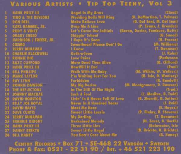 Tip Top Teeny Vol.3 (CD)