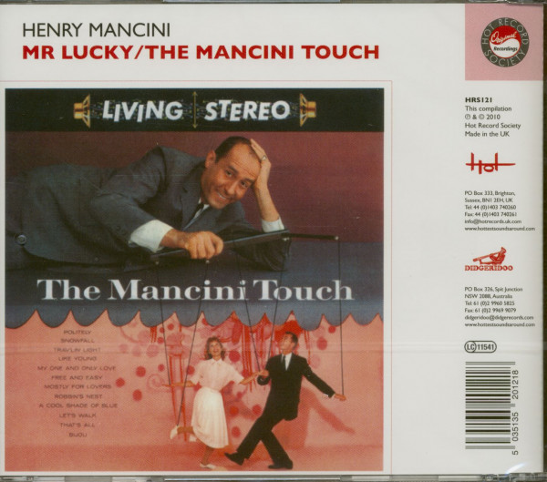 Mr. Lucky - The Mancini Touch (CD)