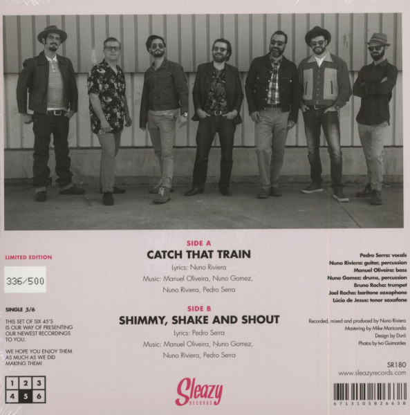 Catch That Train - Shimmy, Shake And Shout (7inch, 45rpm, PS, Ltd.)