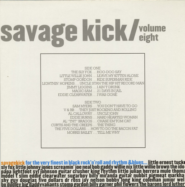 Savage Kick, Vol.8 (LP)