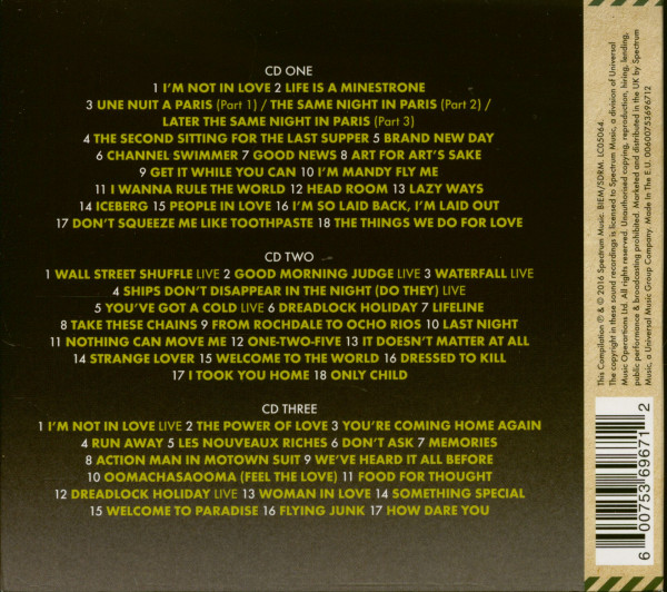 I'm Not In Love - The Essential (3-CD)