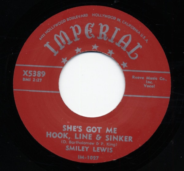 She's Got Me Hook, Line & Sinker b-w Bumpity Bump 7inch, 45rpm