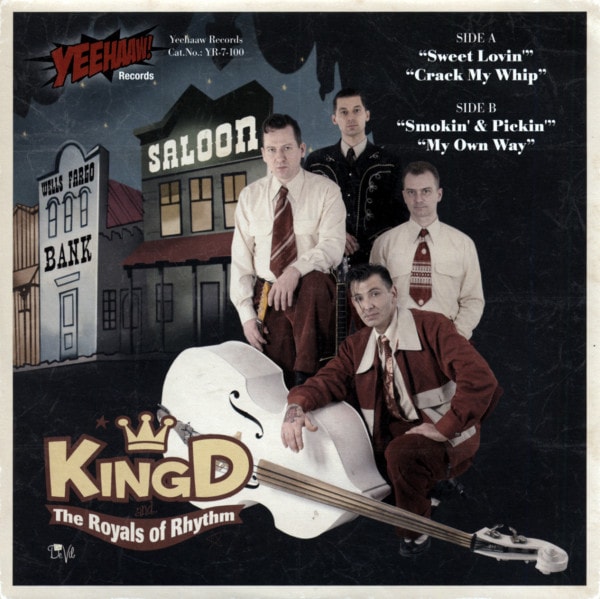 King D And The Royals Of Rhythm 7inch, 45rpm, EP, PS