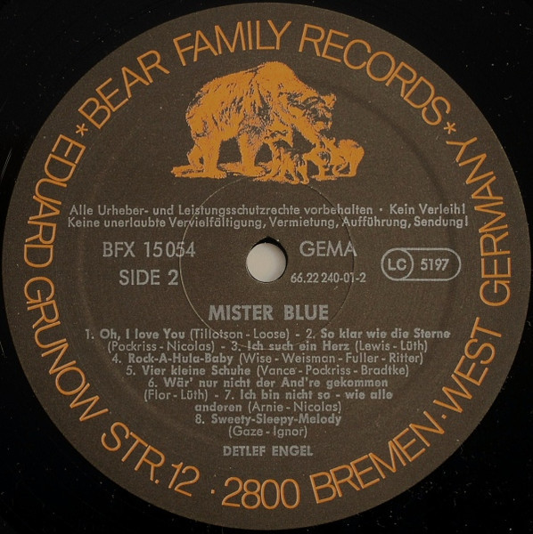 Mister Blue (LP)