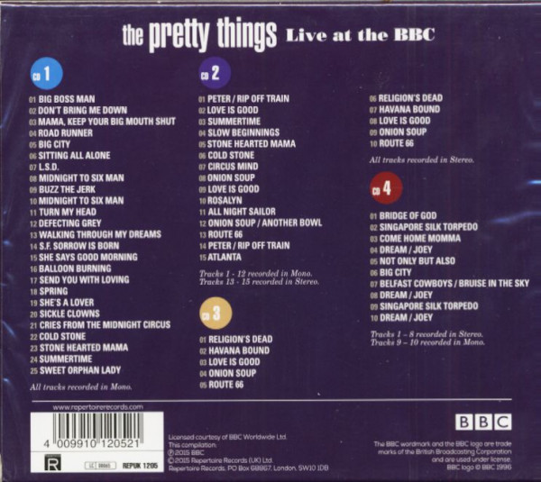 Live At The BBC (4-CD)
