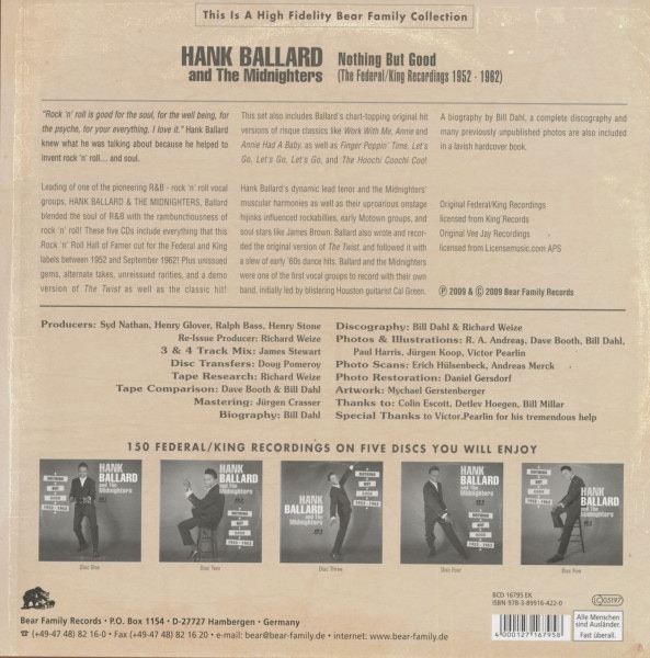 Nothing But Good (52-62) (5-CD Deluxe Box Set)