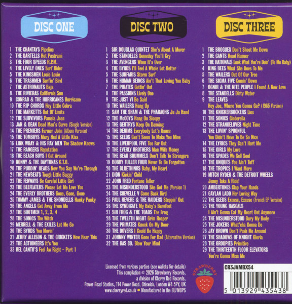 Steppin' Out - The Roots Of Garage Rock 1963-1965 (3-CD Box)