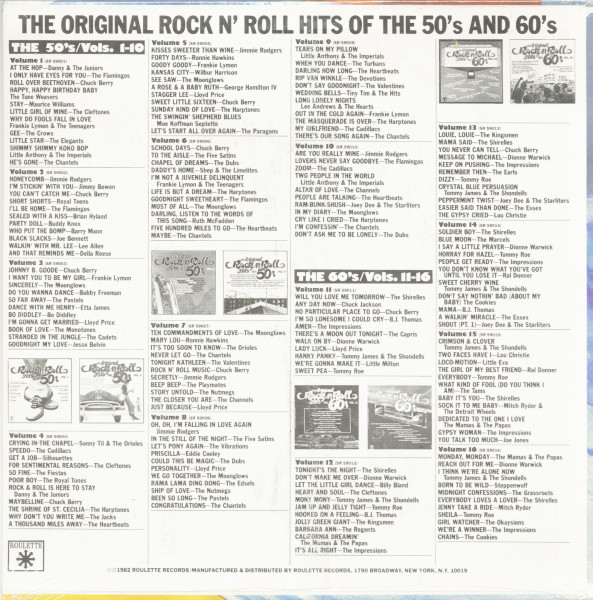The Original Rock N' Roll Hits Of The 60's Vol.14 (LP)