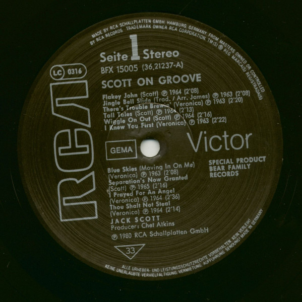 Scott On Groove (LP)