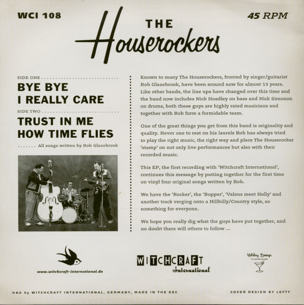 Bye Bye! (7inch, EP, 45rpm, PS, SC)