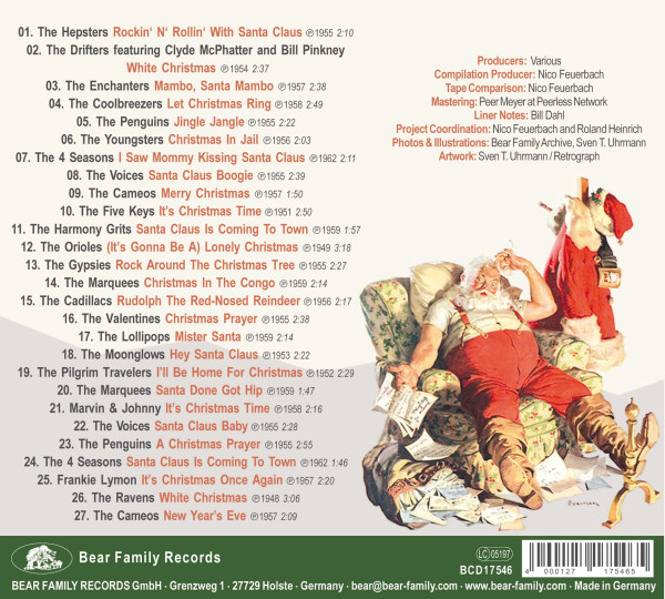 Jingle Jangle Christmas Bells - 27 Cool Yule Doo Wop Gems (CD)