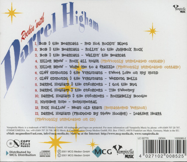 Rockin' With Darrel Higham (CD)