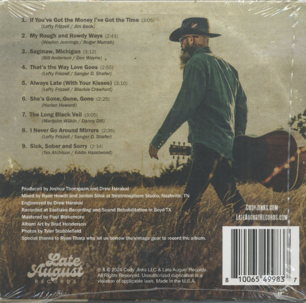 Cody Jinks Sings Lefty Frizzell (CD)