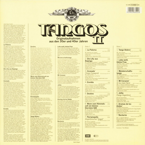 Tangos II (LP)
