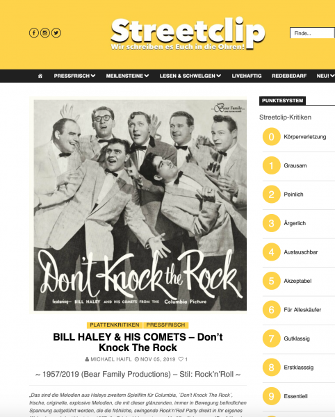 Presse-Archiv-Bill-Haley-His-Comets-Don-t-Knock-The-Rock-Streetclip