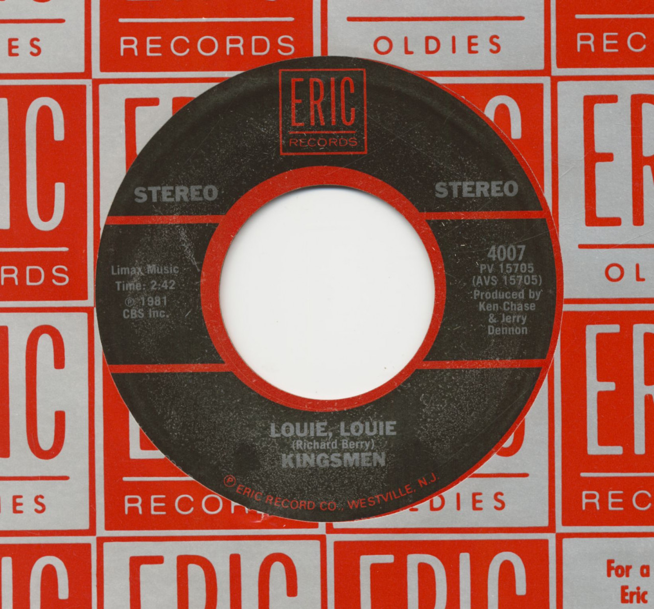 Kingsmen / The Isley Brothers - Louie, Louie - Twist And Shout (7inch, 45rpm)