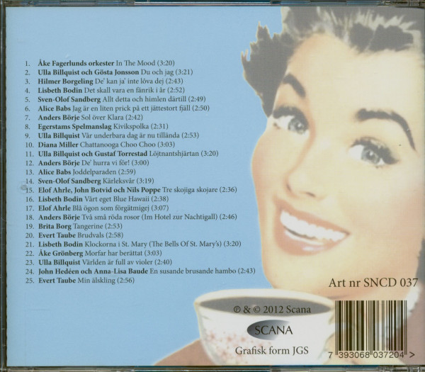 Svensk Schlager - Blue Hawaii (CD)