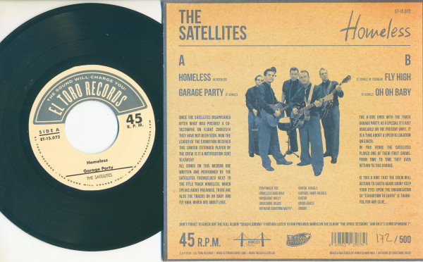 Homeless (EP, 7inch, 45rpm, PS)