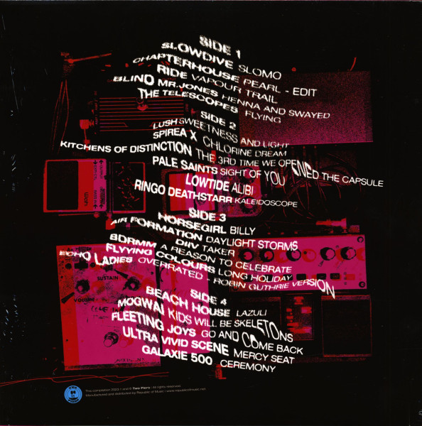 Waves Of Distortion - The Best Of Shoegaze 1990-2022 (2-LP, colored Vinyl, Ltd.)