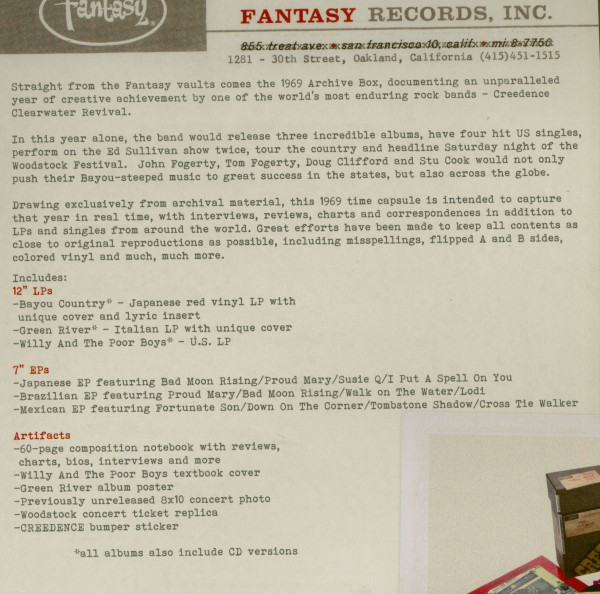 1969 Archive Box Set (3-LP, 3-7inch, 3-CD, Ltd.)