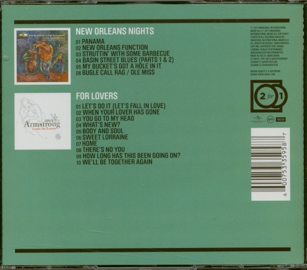 New Orleans Nights - For Lovers (2-CD)