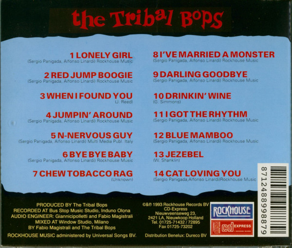 Play Or Sing With The Tribal Bops (CD)
