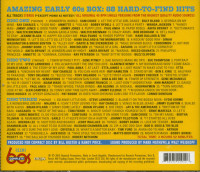 Vorschau: Amazing Early 60s Box - 88 Hard To Find Hits (3-CD) Vorschau: Amazing Early 60s Box - 88 Hard To Find Hits (3-CD)