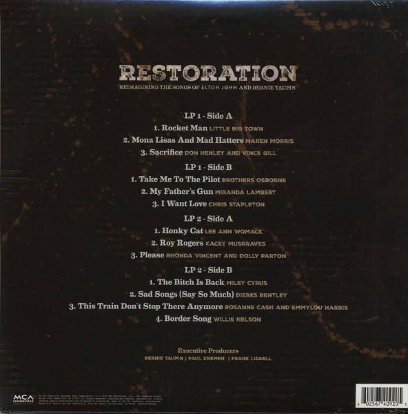 Restoration - Reimagining The Songs Of Elton John & Bernie Taupin (2-LP)