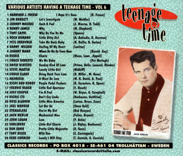 Teenage Time Vol.6 (CD)