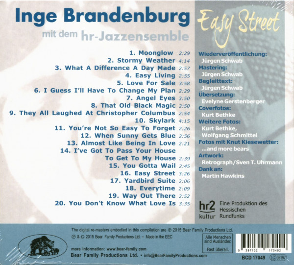 Easy Street (CD)