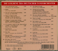 Vorschau: Kurt Hohenberger und sein Solisten-Orchester vom 'Quartier Latin', Berlin (CD) Vorschau: Kurt Hohenberger und sein Solisten-Orchester vom 'Quartier Latin', Berlin (CD)