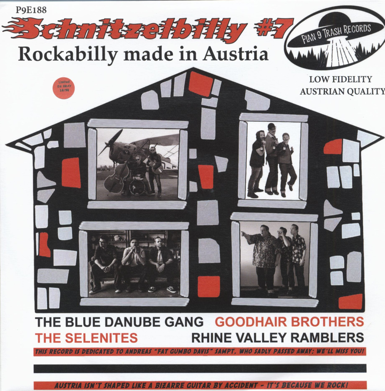 Various - Schnitzelbilly No.7 - Rockabilly Made In Austria (7inch, EP, 33rpm, Ltd.)