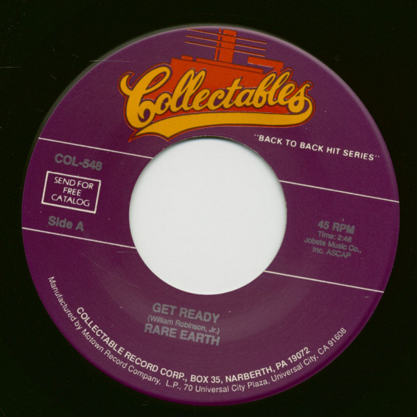 Get Ready - (I Know) I'm Losing You (7inch, 45rpm)