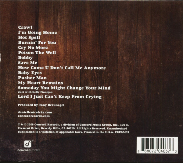 Cry No More (CD)