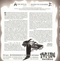 Vorschau: The Witch - Die Hexe Von Gudensberg (7inch, 45rpm) Vorschau: The Witch - Die Hexe Von Gudensberg (7inch, 45rpm)