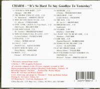 Vorschau: It's So Hard To Say Goodbye To Yesterday (CD) Vorschau: It's So Hard To Say Goodbye To Yesterday (CD)