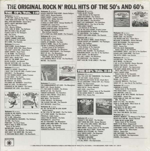 The Original Rock N' Roll Hits Of The 50's Vol.2 (LP)