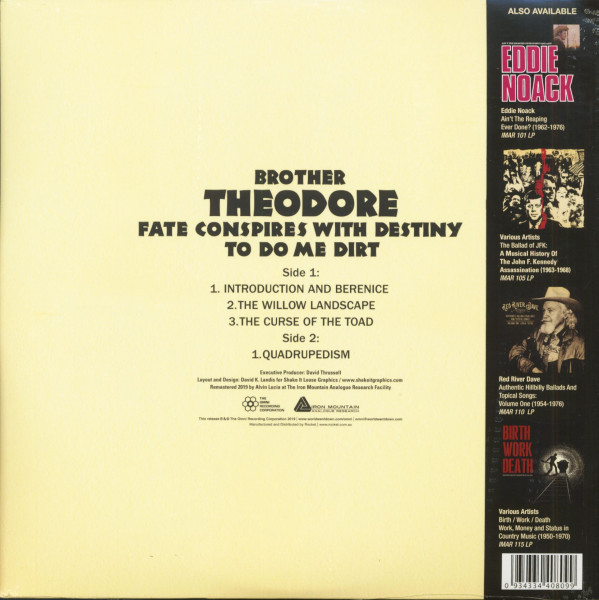 Fate Conspires With Destiny To Do Me Dirt (LP & 7inch, Limited Record Store Day Edition)