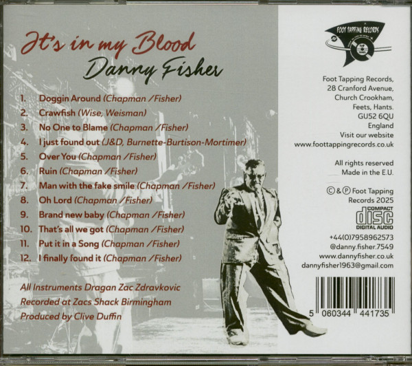 It's In My Blood (CD)