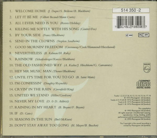 Reflections - Welcome Home (CD)